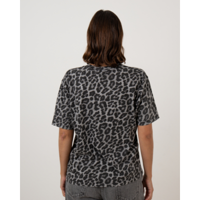 Anine Bing Cohen shirt leopard print grijs