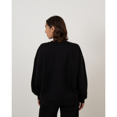 Anine Bing Miles sweater chenille signature zwart