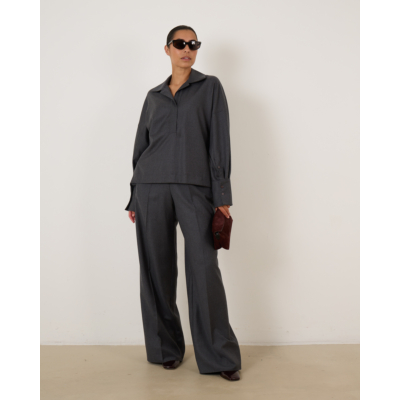 Natan Dalton Blouse Antraciet