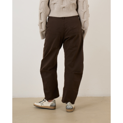 Nili Lotan Shon Pants Chocolate