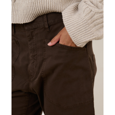 Nili Lotan Shon Pants Chocolate