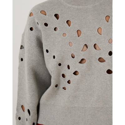 Ulla Johnson Vanessa Pullover Grey Melange
