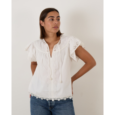 Ulla Johnson Effie Blouse Pristinge