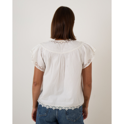Ulla Johnson Effie Blouse Pristinge