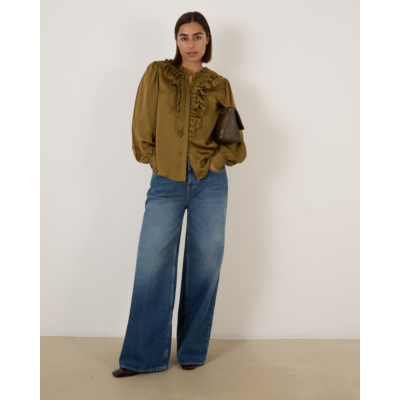 Ulla Johnson Rouen Blouse Willow