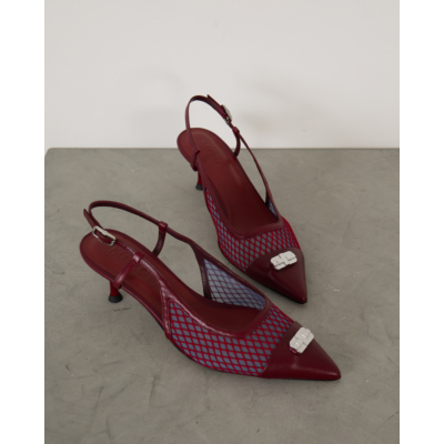 Morobé pumps dames BORDO MESH