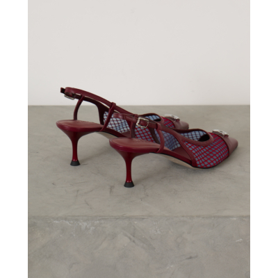 Morobé pumps dames BORDO MESH