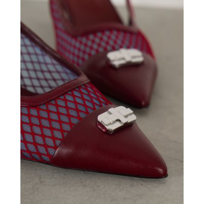 Morobé pumps dames BORDO MESH