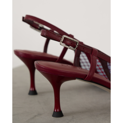 Morobé pumps dames BORDO MESH