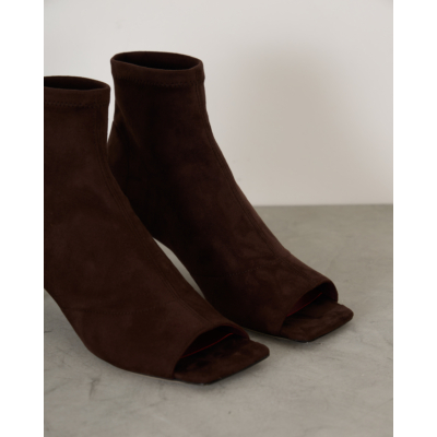 Morobé Luz Enkellaarsje Chocolat Suede