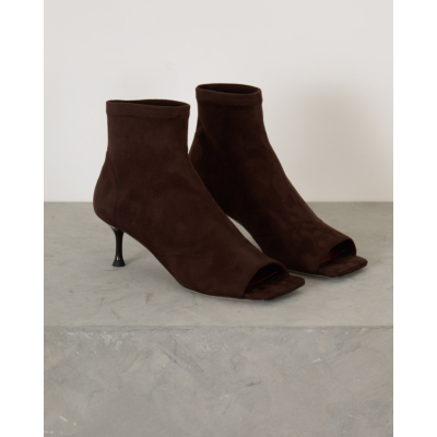 Morobé Luz Enkellaarsje Chocolat Suede