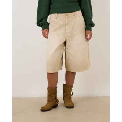 6397 Double Knee Shorts Tea Stain