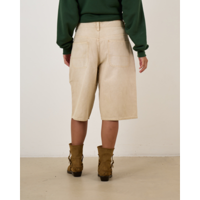 6397 Double Knee Shorts Tea Stain