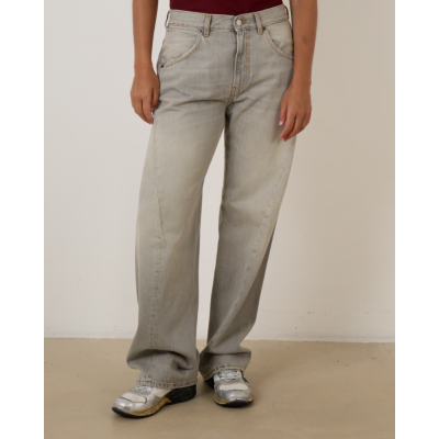 6397 Big Twisted Seam JeanS Light Tinted Grey