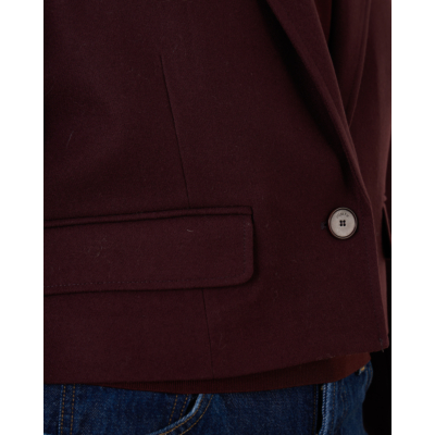 Joseph Elia Blazer Burgundy