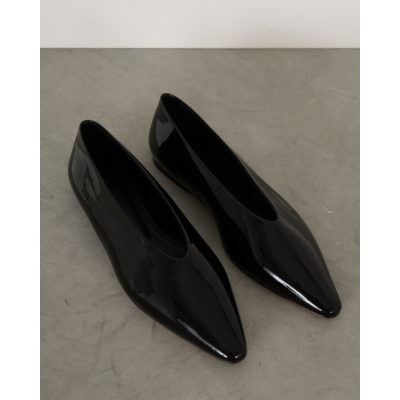 Dear Frances Topo Pump Patent Black