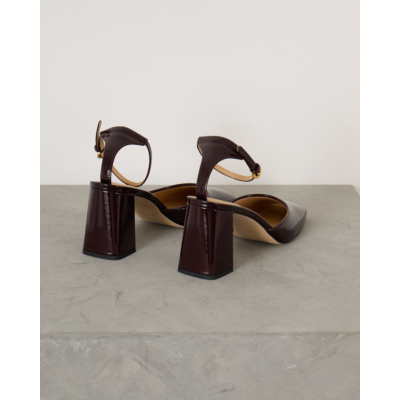 Dear Frances Felice Heel Bordeaux