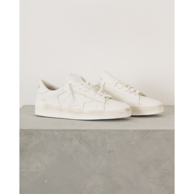 Golden Goose Stardan in white leather