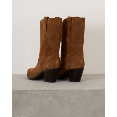 Golden Goose  Wish Star Boots Camel