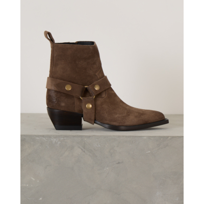 Golden Goose Low Debbie Boots Taupe