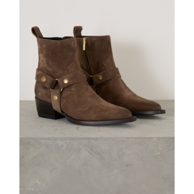 Golden Goose Low Debbie Boots Taupe