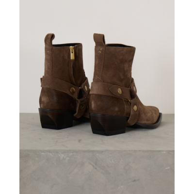 Golden Goose Low Debbie Boots Taupe