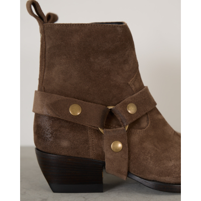 Golden Goose Low Debbie Boots Taupe