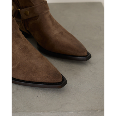 Golden Goose Low Debbie Boots Taupe