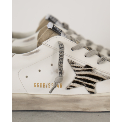 Golden Goose Super Star Sneakers Classic White Black