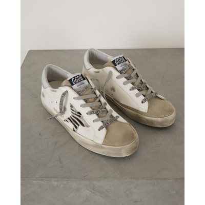 Golden Goose Super Star Sneakers Classic White Black