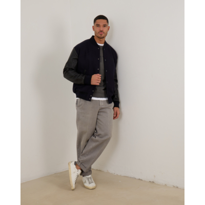 Golden Goose Distressed Printed Sweatshirt Antraciet