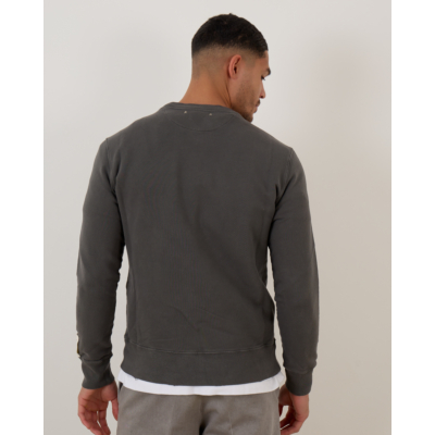 Golden Goose Distressed Printed Sweatshirt Antraciet