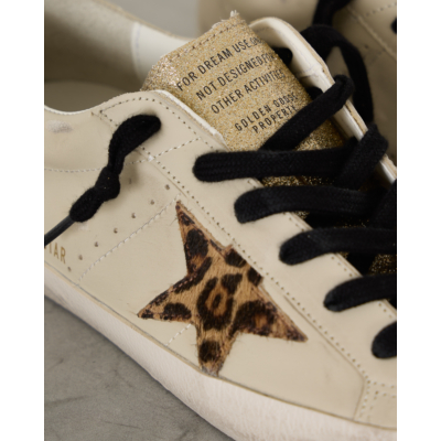 Golden Goose Super Star Sneakers Light Beige Dark