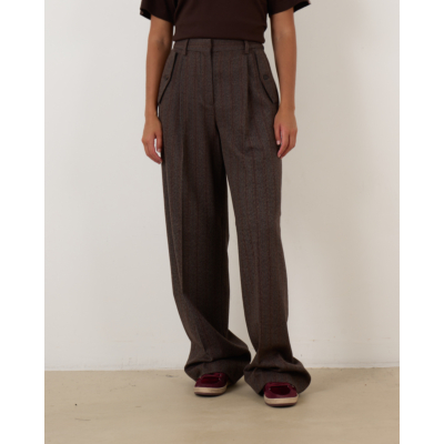 Golden Goose Pantalon Cocoa Brown