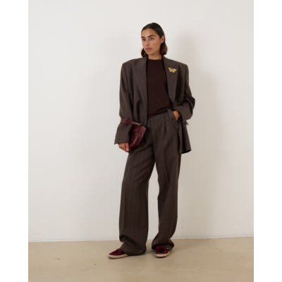 Golden Goose Pantalon Cocoa Brown