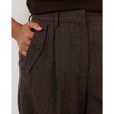 Golden Goose Pantalon Cocoa Brown