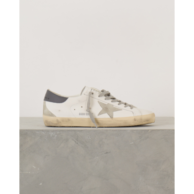 Golden Goose Super Star Sneakers Wit Grijs
