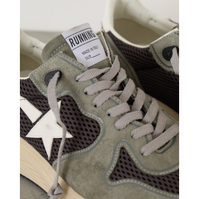 Golden Goose Sneaker Running Net Upper Star Grey