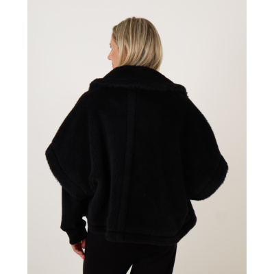 Max Mara Main Newterzo Cape Black