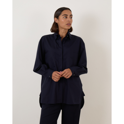 Max Mara Main Mozart Blouse Marine
