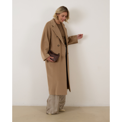 Max Mara Main Madame Mantel Camel