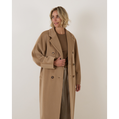Max Mara Main Madame Mantel Camel
