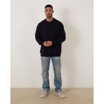 Rijp Harper Oversized Sweater Navy