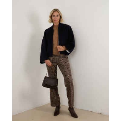 Cambio Francoi Pantalon camel/dark navy