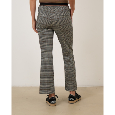 Cambio Francoise Cropped Pantalon Check