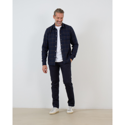 Kiton Overshirt Umcbuba Navy