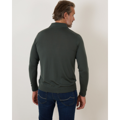 Kiton Polo Pullover Green
