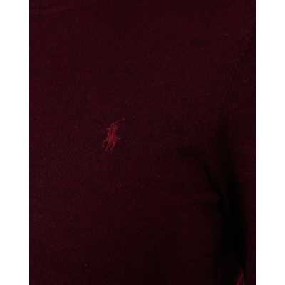 Ralph Lauren Fine Knit Pullover Aged Wine Heather