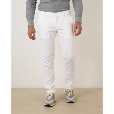 Jacob Cohën Bobby Slim Chino Jeans White