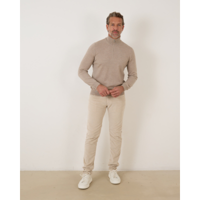 Jacob Cohën Nick Slim Rib Pantalon Beige